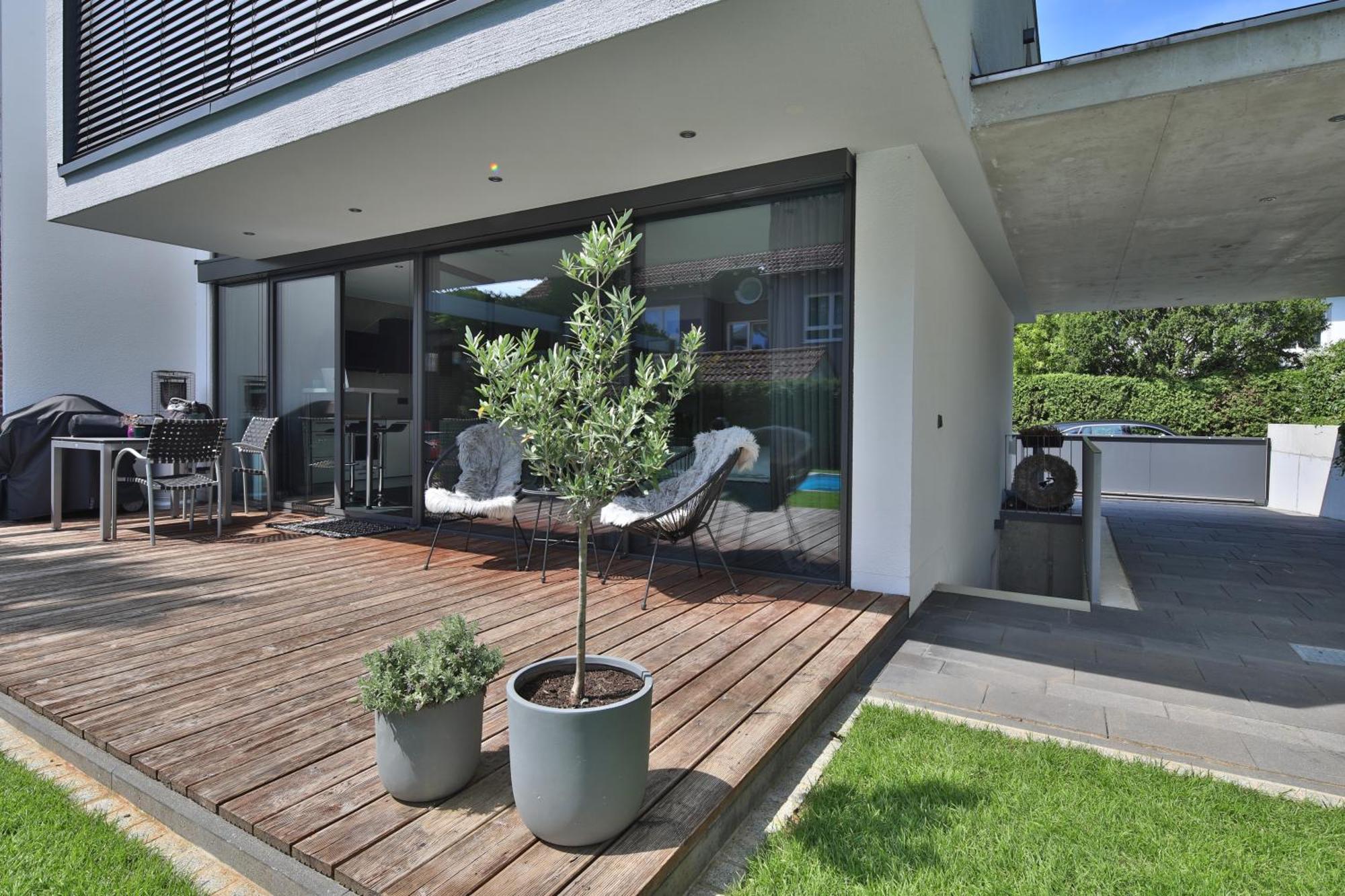 Modernes Studio-Apartment Gersthofen Exterior photo