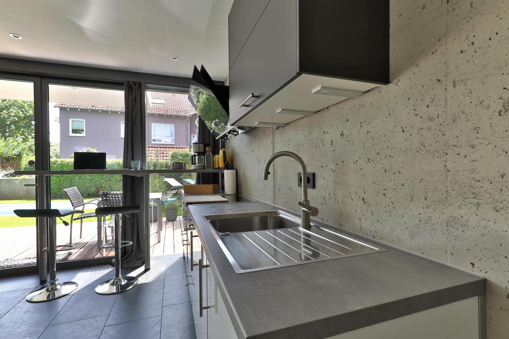 Modernes Studio-Apartment Gersthofen Exterior photo